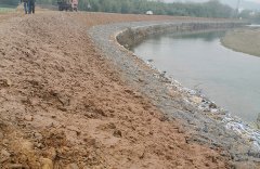 安徽宁国中津河边坡绿化工程