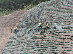 白鹤滩水电站干热河谷边坡生态恢复实验项目